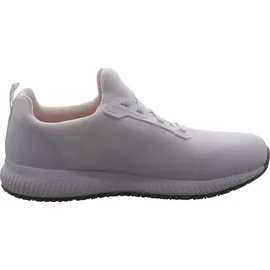 SKECHERS Squad Sr Myton Sneaker, White Textile Synthetic, 47.5 EU