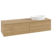 Villeroy & Boch Waschtischunterschrank 4 Auszüge 160 x 36 x 50 cm Honey Oak