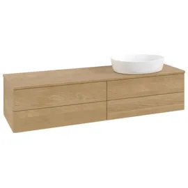 Villeroy & Boch Waschtischunterschrank 4 Auszüge 160 x 36 x 50 cm Honey Oak