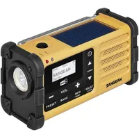 Sangean Outdoorradio DAB+ schwarz + gelb