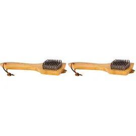 Weber Grillbürste mit Bambus-Holzkohlegriff 30 cm