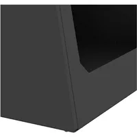 vidaXL Feuerstelle Pyramide Ø 51 cm Schwarz