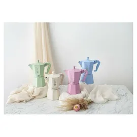 Bialetti Moka Exclusive 3 Tassen Beige