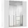 OTTO home Drehtürenschrank AGORDO 226 x 210 x 54 cm Beige/Weiß