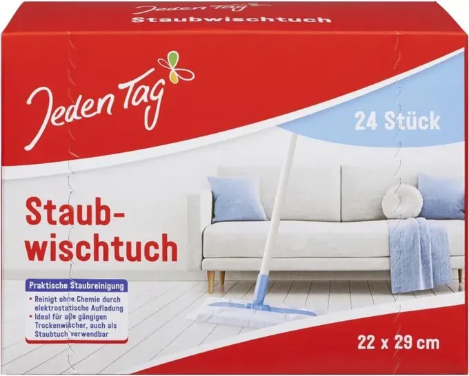 Jeden Tag Staubtuch 22x29cm