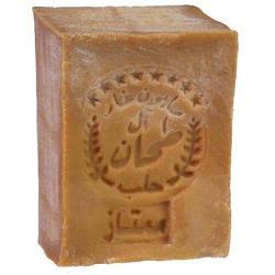 Tumelo Feste Duschseife Original Aleppo Seife 200g, Naturseife 90% Olivenöl 10% Lorbeeröl, 90-tlg.