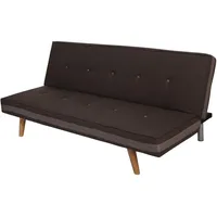 MCW 3er-Sofa Ninove, Couch Schlafsofa Gästebett Bettsofa 177cm ~