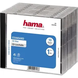 1x10 Hama CD-Leerhülle Standard 44746