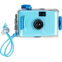 Wasserdichte Einwegkameras zum Schnorcheln und Tauchen, 3,5 cm Objektiv-Filmkamera für Reisen und Outdoor-Sport, Unterwasser-Fotografie-Ausrüstung für Strand und Camping-Abenteuer, 4 Stück