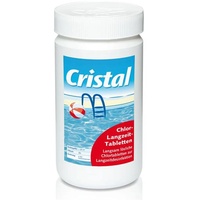 Cristal Wasserpflege Chlortabletten Langzeit 1 kg
