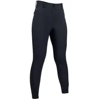 HKM Damen Keep Warm Style Silikon-Vollbesatz Heizreithose, Grau, 38