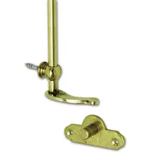 Schörghofer Fensterreibstangenverschluss 2-flügelig 1000 mm Messing poliert