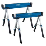 SCHEPPACH Arbeitsbock Stahl 615-820 mm grau 2-tlg.