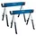 SCHEPPACH Arbeitsbock Stahl 615-820 mm grau 2-tlg.