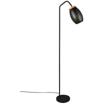 RL Stehlampe 147 cm Schwarz Gold