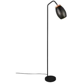 RL Stehlampe 147 cm Schwarz Gold