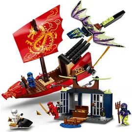 LEGO Ninjago Flug mit dem Ninja-Flugsegler 71749
