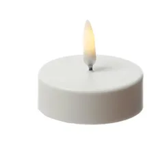 uYuni LED Maxi Teelicht Thea 6,1 cm weiß
