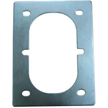 HPAUTO Anschraubplatte, Anhängevorrichtung Gegenplatte