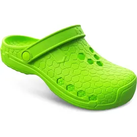 Tams TAMS® Unisex Gartenclogs mit SchnalleHex Clap" aus weichem EVA Hellgrün 38