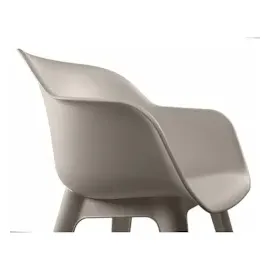 ALLIBERT Akola Gartenstuhl 55 x 57 x 80 cm cappuccino 2 St.