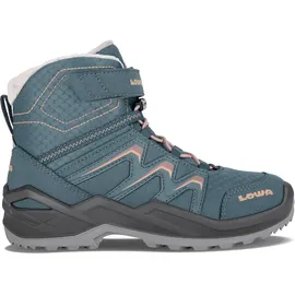 Lowa MADDOX WARM GTX Größe 40 in blau, PETROL/ROSE