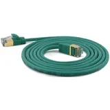 Wantec SSTP-Patchkabel Cat.6A gn 7219 gn 5,0m