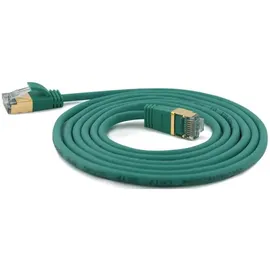Wantec SSTP-Patchkabel Cat.6A gn 7219 gn 5,0m