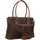Plevier Retro Lamarr Schultertasche Leder Brown