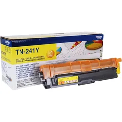 Toner Brother TN-241Y gelb (ca. 1400 Seiten) Packung mit 4 Stück