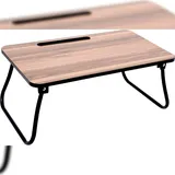 INDA-EXCLUSIV Betttisch Frühstückstablett Serviertablett Laptoptisch Tablettisch