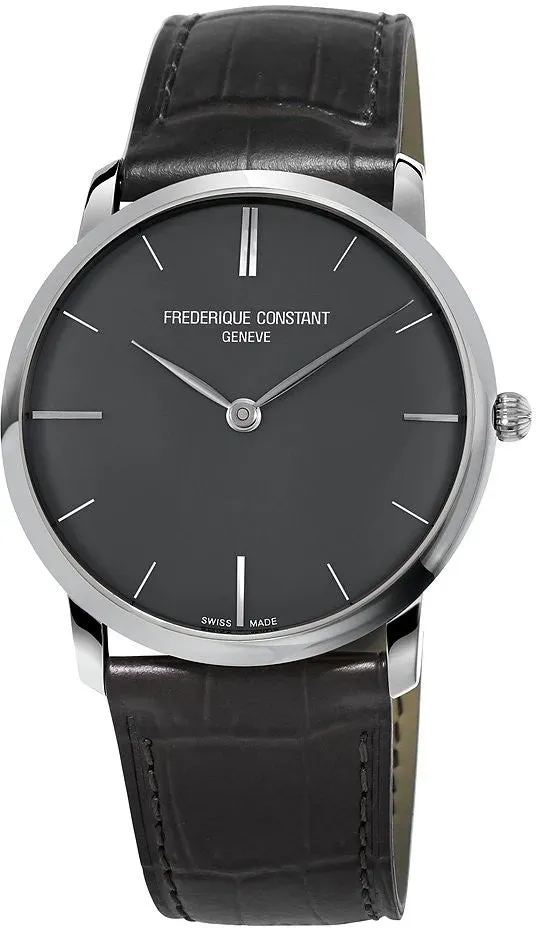 Frederique Constant Herrenuhr Slim FC-200G5S36 - 39 - Schwarz