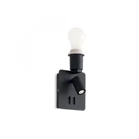 Ideal Lux GEA E27/LED Wandleuchte 1+1x 1+1x3W Schwarz
