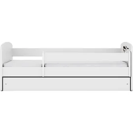 raumhirsch furniture Kinderbett 80 x 180 cm Holzwerkstoff weiß