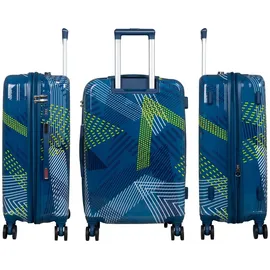 Trendyshop365 Ravenna Koffer-Set 3-tlg. blau
