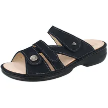 Finn Comfort Ventura-S Nubuk nautic Pantolette Blau - 41 EU