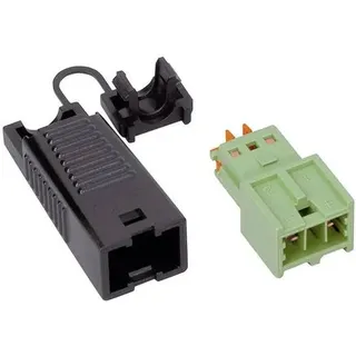 WAGO 893-1012 Netz-Steckverbinder WINSTA KNX Stecker, gerade Gesamtpolzahl: 2 3A Grün 1St.