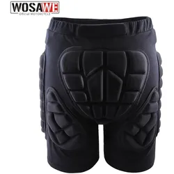 WOSAWE Motorradhose Herren Motorrad Hüftschutz Moto Hose Rüstungshose Schutzausrüstung Shorts