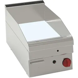 EURAST - Platte-frytop cd 15 mm gas glatte arbeitsplatte - 350x600x280 mm - 4 Kw - 30220311