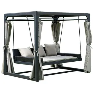 Home Deluxe Pavillon Gartenliege provence - mit Abdeckung