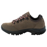 Jack Wolfskin Damen Rebellion Texapore Low W Walking-Schuh, Brown/Phantom, 41