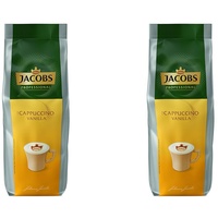 Jacobs Professional Cappuccino Vanilla, Instant-Kaffee 1kg, Löslicher Kaffee mit feiner Vanillenote (Packung mit 2)