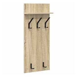 vidaXL Garderobenständer Sonoma Eiche 90 x 40 x 10 cm