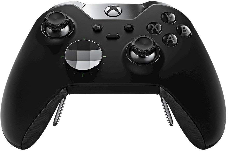 Microsoft Xbox Elite Wireless Controller Gamepad Xbox One Schwarz - Spiele-Controller (Gamepad, Xbox One, D-pad, Kabellos, RF, AA)