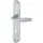 HOPPE Langschildgarnitur New York Aluminium grau