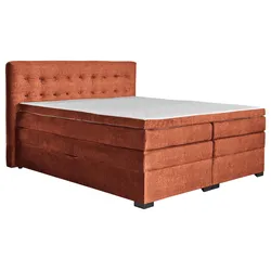 Boxspringbett Madeira in Koralle ca. 160x200cm