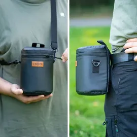 C-Rope Premium Objektivtasche mit Fleece-Fütterung S