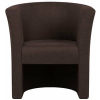 Cocktailsessel - coffee - 76 cm hoch Clubsessel Loungesessel Sessel
