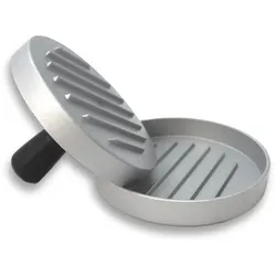 Burgerpresse - Pattypresse für selbstgemachte Burger - 12cm Durchmesser - Aluminium
