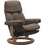 Stressless Ruby | Power Sessel M Batick Mole Eichefarben